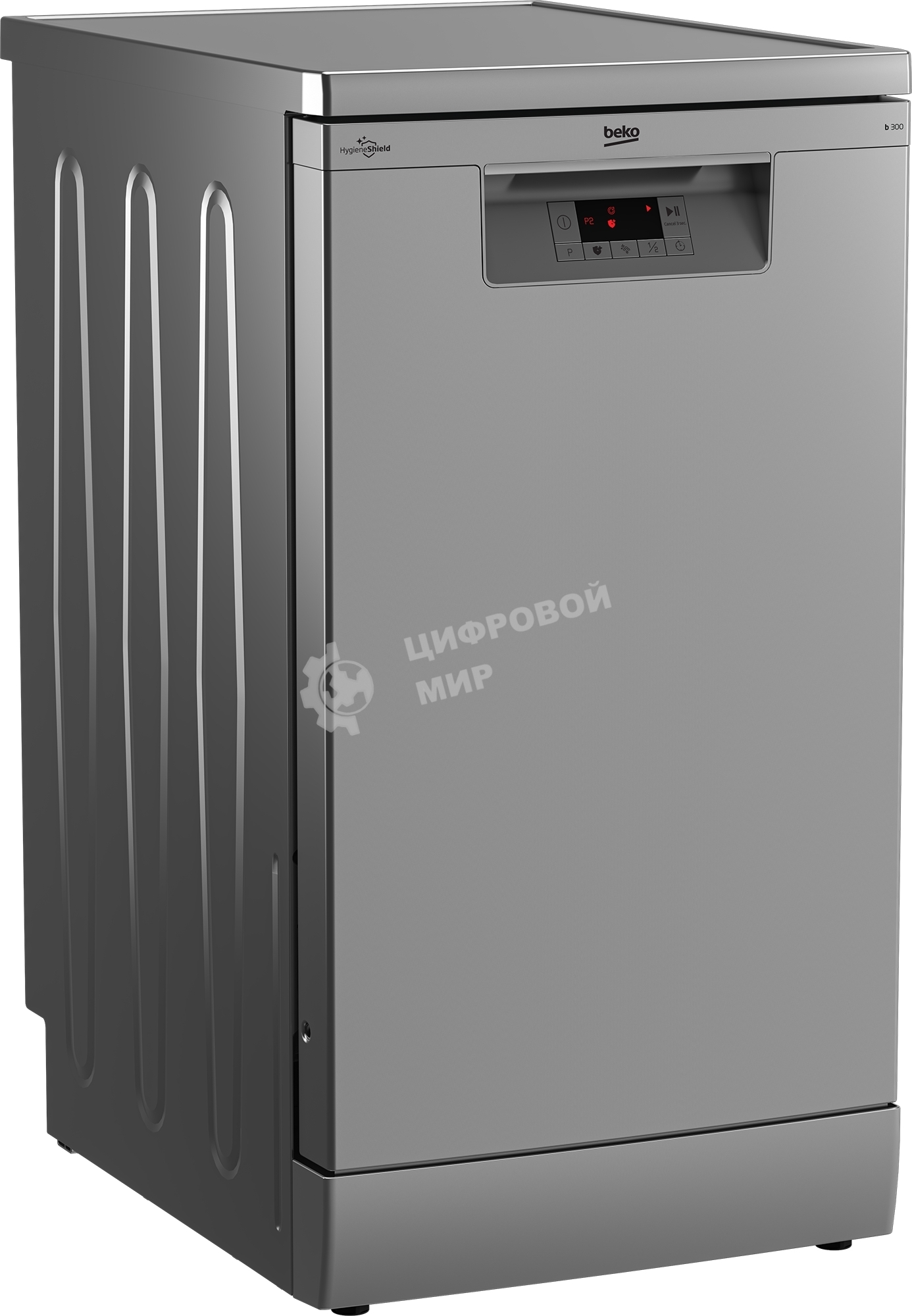 Посудомоечная машина Beko BDFS15020S, серебристый, 44.8 см, 10 компл., сушка конденсационная, 49 дБ, класс A