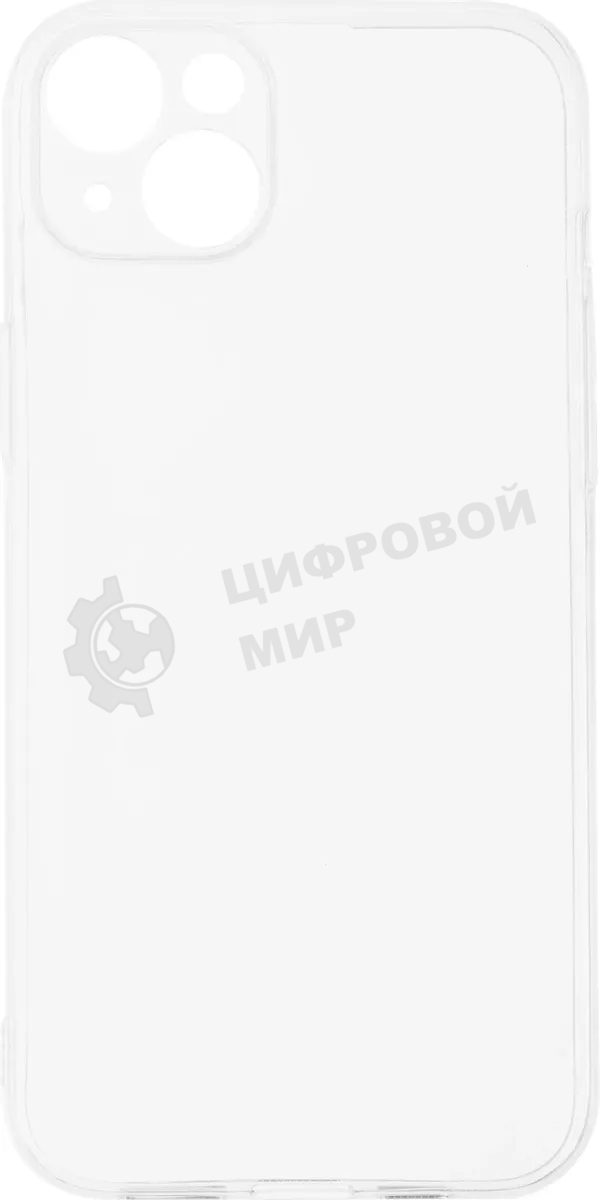 Чехол (клип-кейс) BoraSCO для Apple iPhone 15 Plus прозрачный