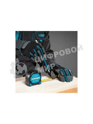 Рулетка Gross Experte, 5 м x 27 мм, двухкомпон. корпус, магнит, двухстор. разметка, нейлон