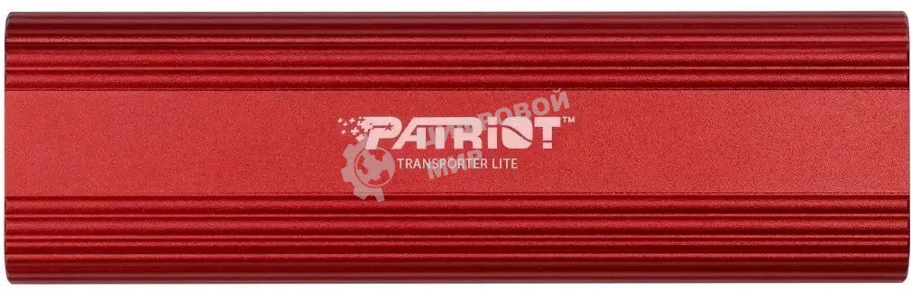 Внешний SSD Patriot Transporter Lite, 4TB, USB 3.2 Gen 2 Type-A/Type-C, R/W 1000/1000, красный