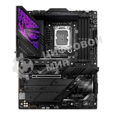 Материнская плата ASUS ROG STRIX Z890-E GAMING WIFI, LGA 1851, Intel Z890, 4xDDR5, 4xSATA, 7xM.2, 1xPCIe 5.0 x16, 1xPCIe 4.0 x16, 1xHDMI, 1xDP, 2xUSB-C Thunderbolt 4, 7xUSB-A 3.2 Gen 2, 3xUSB-A 3.2 Gen 1, 2xUSB-C 3.2 Gen 2x2, 1x 5Gb LAN, 2x3.5 мм, 7.1, ATX