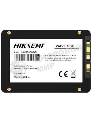 Накопитель SSD HIKSEMI Wave(S) 480Gb HS-SSD-WAVE(S) 480G 2.5