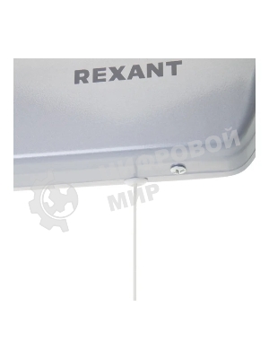 Обогреватель инфракрасный панельный Rexant серый, кварцевый, 1500 Вт, 20 м2, 3 режима обогрева