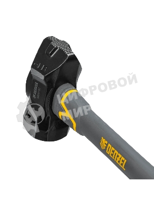 Кувалда с клиновидным бойком Denzel 1,8 кг, фибергласовая рукоятка c TPR