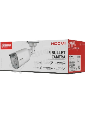 Камера видеонаблюдения аналоговая Dahua DH-HAC-B3A21P-Z 2.7-12мм HD-CVI HD-TVI цв. корп.:белый