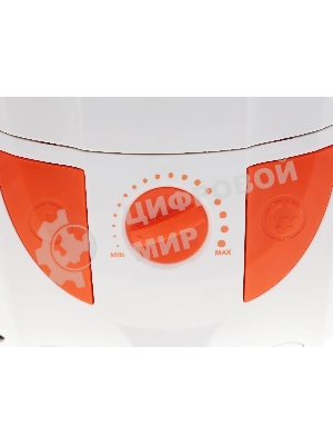 Пылесос Centek CT-2503 белый/оранжевый, 400/2000 Вт, уборка сухая, пылесборник мешок 2.5 л