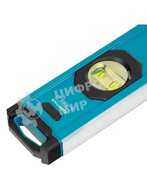 Уровень Gross 33653 алюминиевый, магнит., фрезерованный, 3 глазка, 0,5 мм/м, 1000 мм