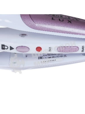 Мультистайлер DELTA LUX DL-0632 белый/сиреневый, 32 мм, 180 °C, 1 режим