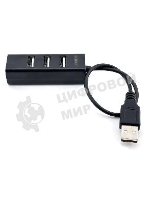 Разветвитель USB 2.0 BPH-1906 4порт. черный