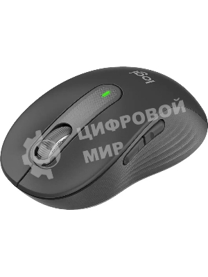 Мышь беспроводная Logitech M650 графитовый, 4000 dpi, радиоканал, Bluetooth, USB, кнопки - 5