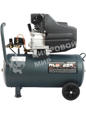 Компрессор поршневой безмасляный Patriot Professional 50-340, 340 л/мин, 8 бар, 2000 Вт, 50 л, быстросъемный 1/4