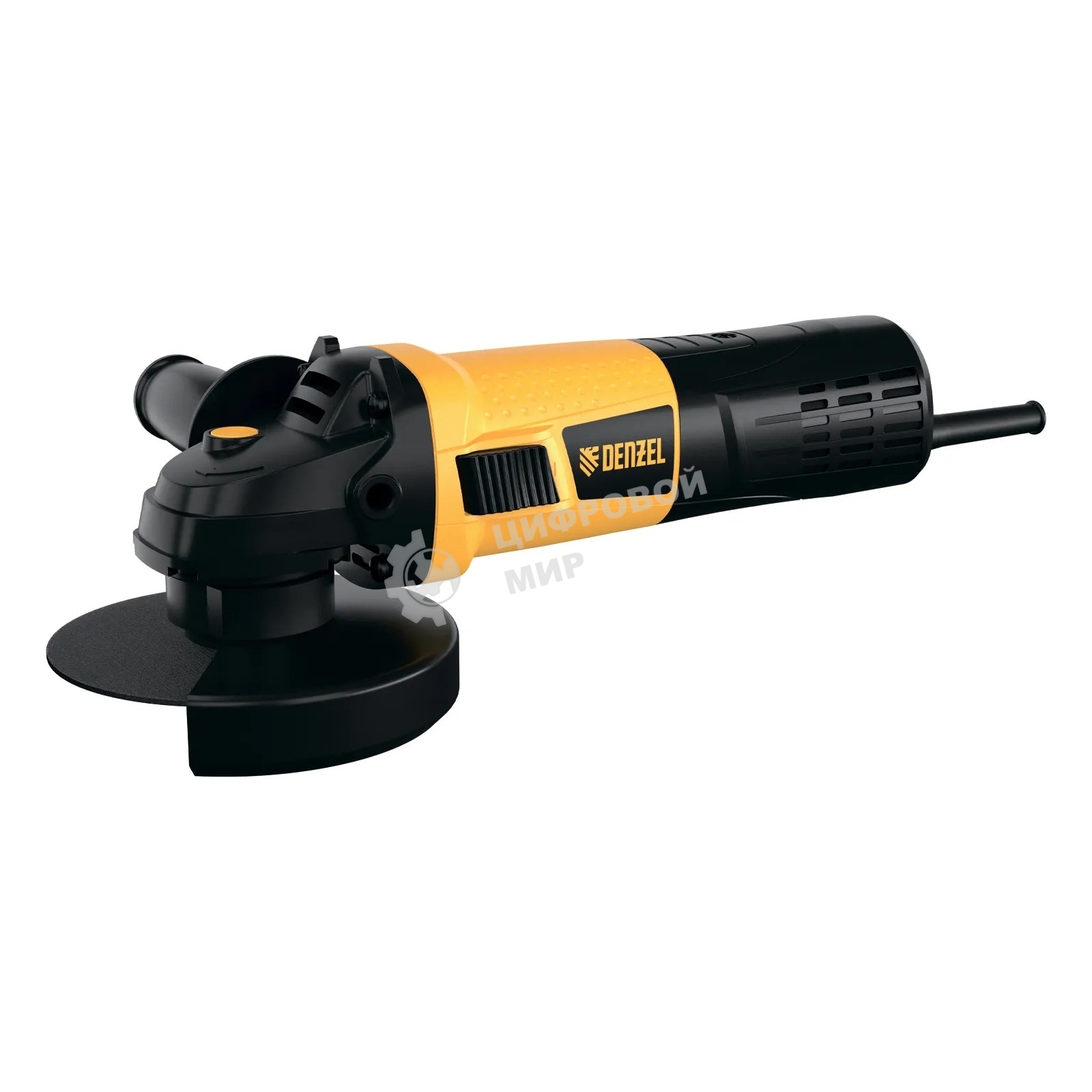Машина шлифовальная угловая Denzel AGD125-1000, 1000 Вт, 125 мм, 3000-10000 об/мин