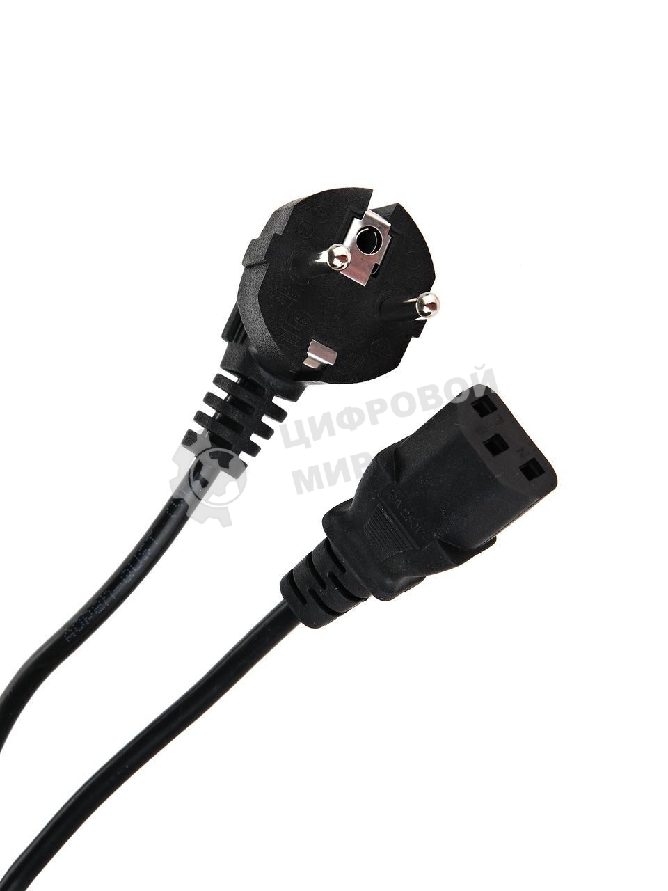 Кабель компьютер-розетка AOpen 1.8м 220V (EURO) VDE 3Gx0,5мм2 QUST ACE021-1.8M