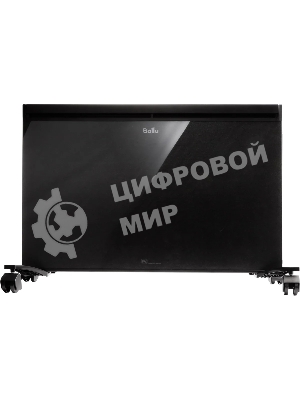 Конвективно-инфракрасный обогреватель Ballu Plaza Solar BIHP/S-1900 черный, 1900 Вт, 20 м2, термостат, дисплей