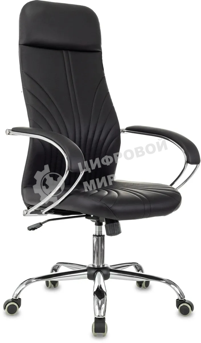 Кресло Бюрократ CH-610SL черный, экокожа