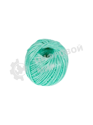 Шпагат полипропиленовый Сибртех 1200 текс, 1,7 мм, L 110 м, зеленый