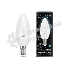 Лампа светодиодная LED Gauss Candle E14 9.5Вт 4100К