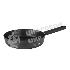 Сковорода-гриль Rondell Trumpf RDA-1341 круглая 20см покрытие: Xylan Plus ручка несъемная (без крышки) черный