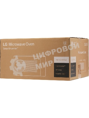 Микроволновая печь LG MW25R35GISH пепельно-бежевый, 25 л, 1000 Вт, переключатели - сенсор
