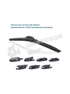 Щетка стеклоочистителя GOODYEAR GY000440 PREMIUM 20''/51 см бескаркасная