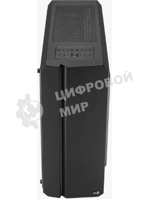 Компьютерный корпус MidiTower Aerocool/Formula GENESIS-G-BK-v2 (ATX, USB3x2, USB2x2, ARGB fan x1, без БП) (4711099473892)