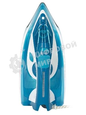 Утюг Eurostek EEI-2600 синий/белый, 2600 Вт, 45 г/мин, 140 г/мин, 350 мл