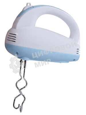 Миксер Maxwell MW-1360(W) Мощность 300 Вт.5 скорост. режимов.Номинальная потребляемая мощность 120 В