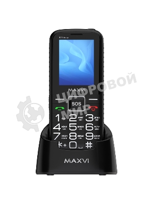 Мобильный телефон Maxvi B21ds up черный