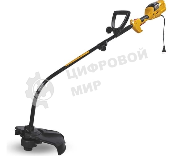 Триммер электрический Champion ET1003A 1000Вт 35см верхний двиг., изогнутая разъемная штанга 3.9кг