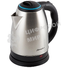 Чайник электрический Матрена MA-001 1.8 л, сталь,цвет крышки голубой (005456)