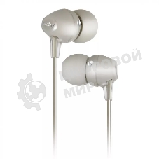 Проводные наушники Smartbuy A8 серый, внутриканальные, Jack 3.5 мм, микрофон на проводе