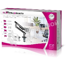 Кронштейн для мониторов Ultramounts UM713B черный 17