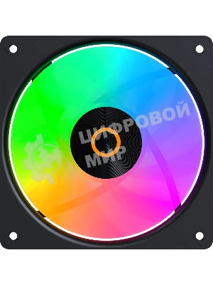 Вентилятор для корпуса Ocypus Gamma F12 Elite BK ARGb REVERSE BLADE, 120x120x25mm, 4-PIN PWM, 600-1800 RPM, 26 DBA MAX, HYDRO BEARING