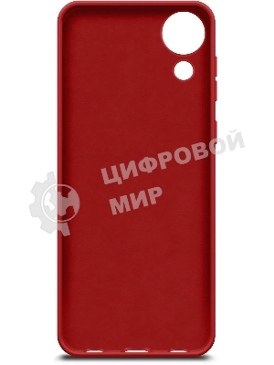Чехол (клип-кейс) BoraSCO Microfiber Case для Samsung Galaxy A03 Core красный