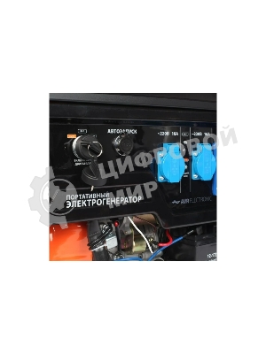 Электрогенератор бензиновый Patriot GP 7210AE, 6.5 кВт, 78 дБ, 81 кг