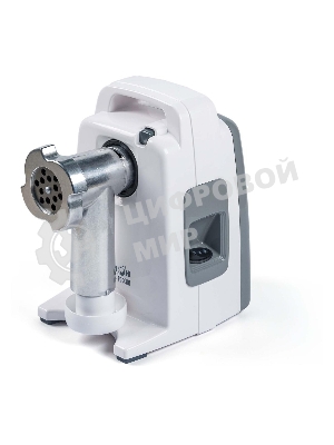 Мясорубка электрическая Аксион М321.03 белый, 1500 Вт, 1.7 кг/мин, реверс, защита от перегрузки, насадки - 5