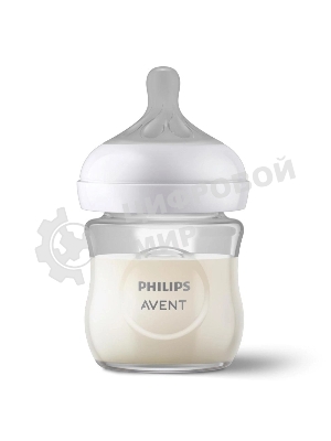 Бутылочка для кормления Philips SCY930/01 Avent NATURAL Response 125 мл, 1 шт, стекло
