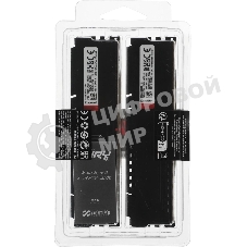 Оперативная память Kingston Fury Beast, DDR5, 64GB (2x32GB), 5600MHz, CL40, DIMM, радиатор, черный