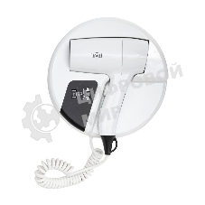 Фен Puff 1202B белый, 1200 Вт