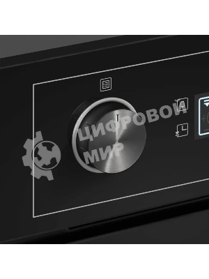 Шкаф духовой электрический Maunfeld AEOH60102B, 60л, дверца с 3 стеклами, черный