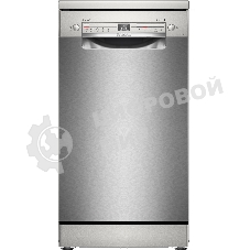 Посудомоечная машина Bosch SPS2HMI54Q, серебристая, 45 см, 10 компл., 43 дБ, класс A+