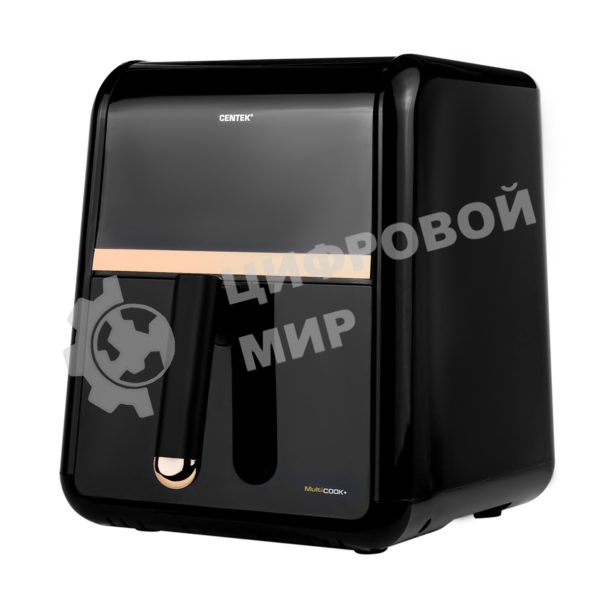Аэрогриль Centek CT-3102 черный, 1500 Вт, 5 л, сенсор, 8 программ