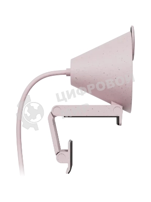 Веб-камера Logitech Brio 300 1920x1080, 30 кадр/с, USB Type-C, микрофон (шумоподавление), автоматическая фокусировка, автоосвещение, универсальное крепление розовый