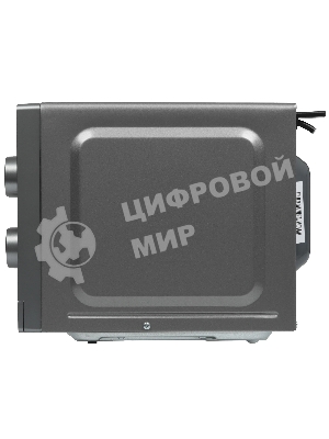 Микроволновая печь Gorenje MO20E1T4 серый/черный, 20 л, 700 Вт, переключатели - поворотный механизм