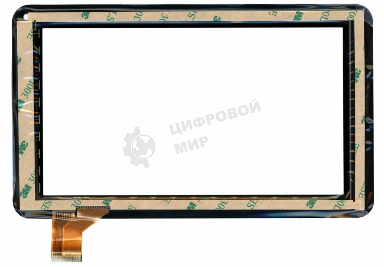Сенсорное стекло (тачскрин) для Digma iDj7n (30 pin), черное