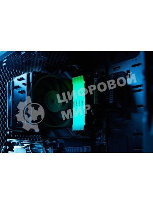 Оперативная память Kingston Fury Renegade, DDR4, 32Gb (4x8GB), 3200MHz, CL16, DIMM, с радиаторами, RGB, серебристый/черный