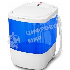 Стиральная машина Мастерица WM-0101 синий, загрузка вертикальная 1 кг, 0 об/мин, класс А