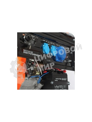 Электрогенератор бензиновый Patriot GP 7210AE, 6.5 кВт, 78 дБ, 81 кг