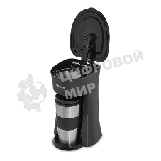 Кофеварка капельная Blackton Bt CM1114 черный/стальной, исп. кофе - молотый, 0,36 л, 650 Вт