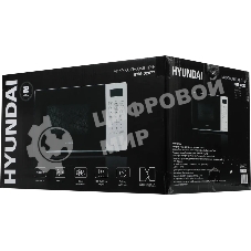 Микроволновая печь Hyundai HYM-D2077 белый, 20 л, 700 Вт, переключатели - сенсор